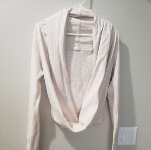 Lululemon wrap cardigan top